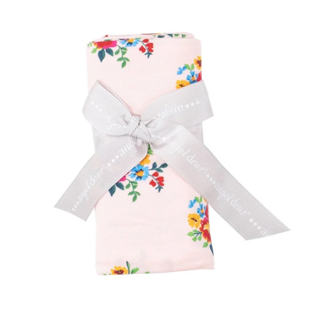 Angel Dear Pretty Bouquets Swaddle NWT